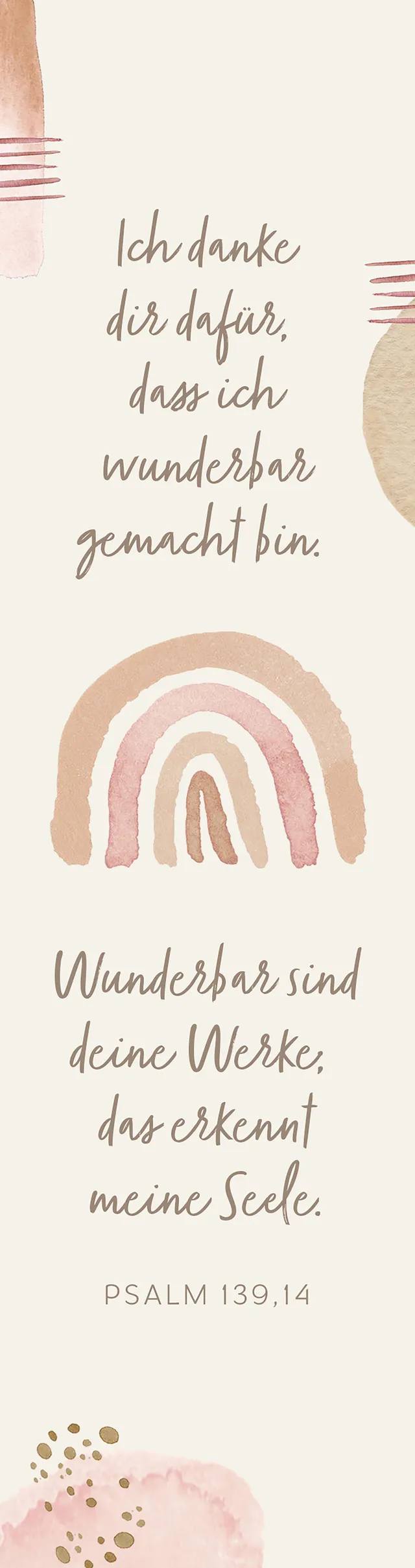 fontis-wunderbar-sind-deine-werke-lesezeichen-5er image 1