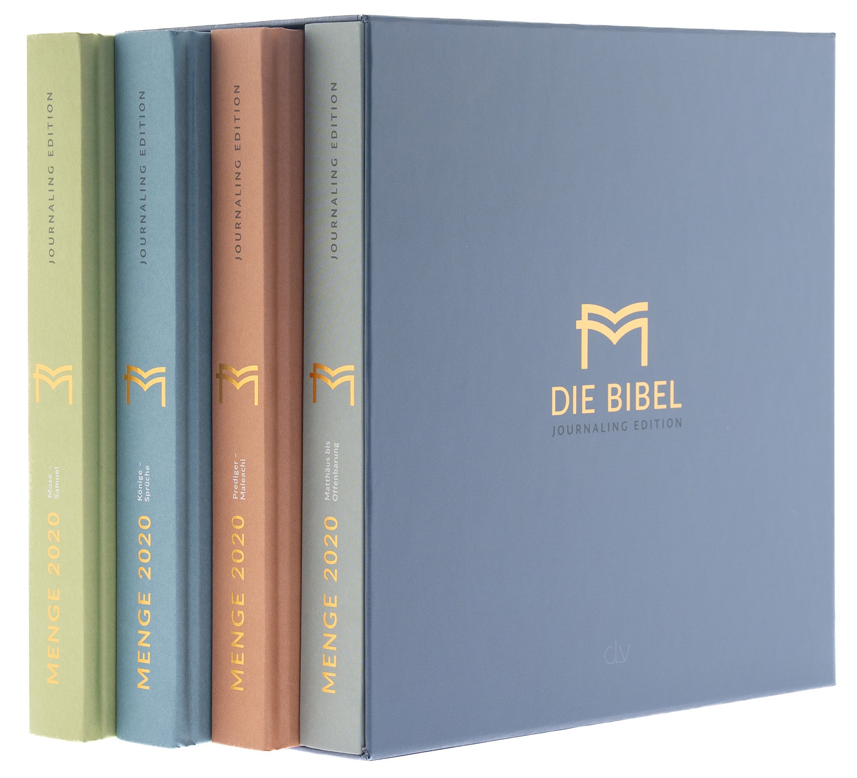 menge-2020-journaling-edition-bibel-schreibrand-4-b-nde-schuber image 1