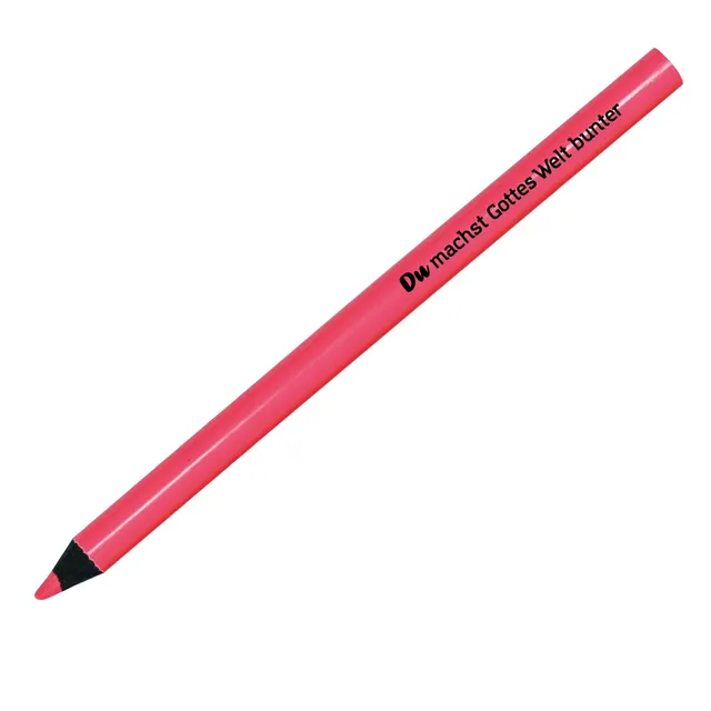 fontis-papeterie-du-machst-gottes-welt-bunter-neon-buntstift-pink image 1