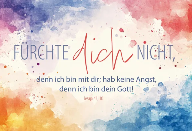 fontis-papeterie-postkarten-jahreslosung-2027-bunte-farben-10er image 1
