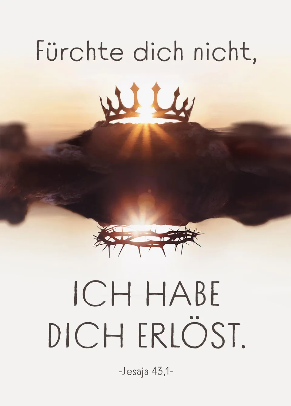 fontis-papeterie-f-rchte-dich-nicht-jesaja-43-1-postkarte-trost image 1