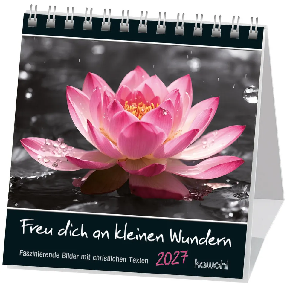 fontis-kalender-freu-dich-an-kleinen-wundern-2027-aufstellkalender image 1