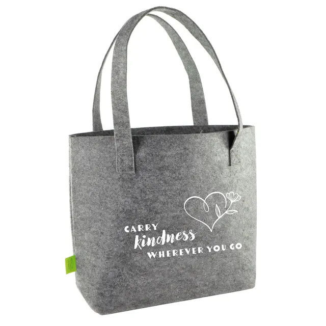 fontis-carry-kindness-shopper-pet-filz-42x31-5x12-cm-recycelt image 1