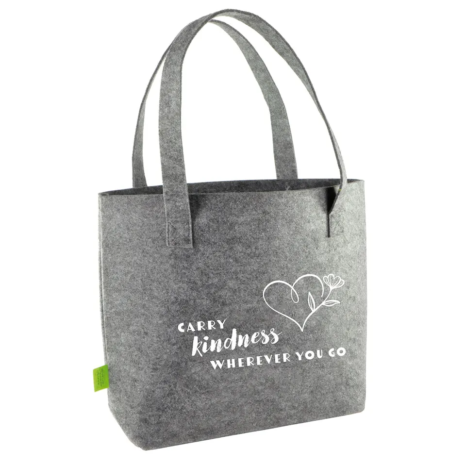 fontis-carry-kindness-shopper-pet-filz-42x31-5x12-cm-recycelt image 1
