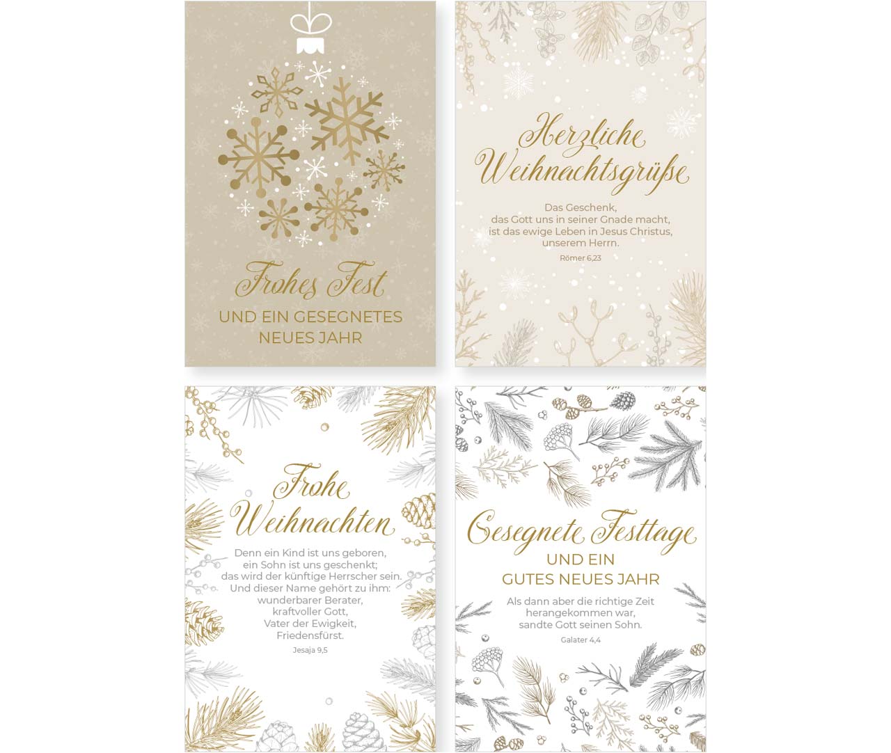 fontis-papeterie-weihnachten-minikarten-serie-8-k-rtchen-goldschrift image 1