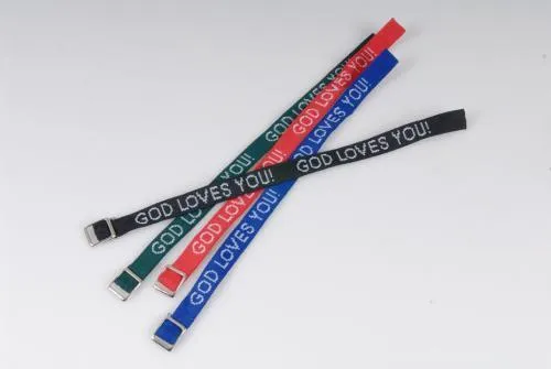 fontis-geschenke-god-loves-you-armband-gr-n-gewebt image 1