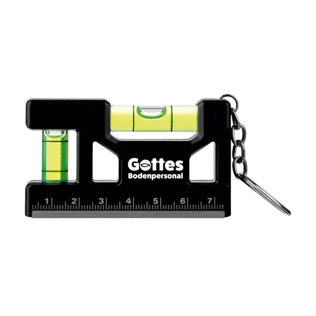 fontis-gottes-bodenpersonal-schl-sselanh-nger-wasserwaage-schwarz image 1