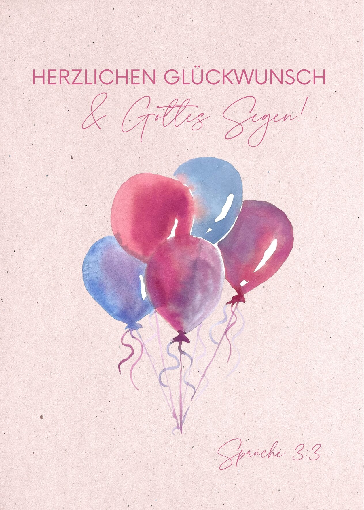 fontis-papeterie-herzlichen-gl-ckwunsch-postkarte-a6-gottes-segen image 1
