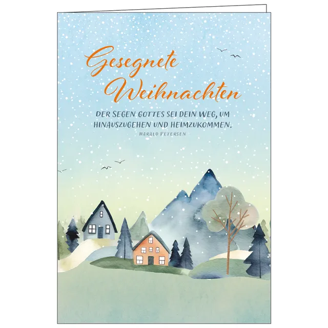 fontis-papeterie-der-segen-gottes-faltkarte-weihnachten-segen image 1
