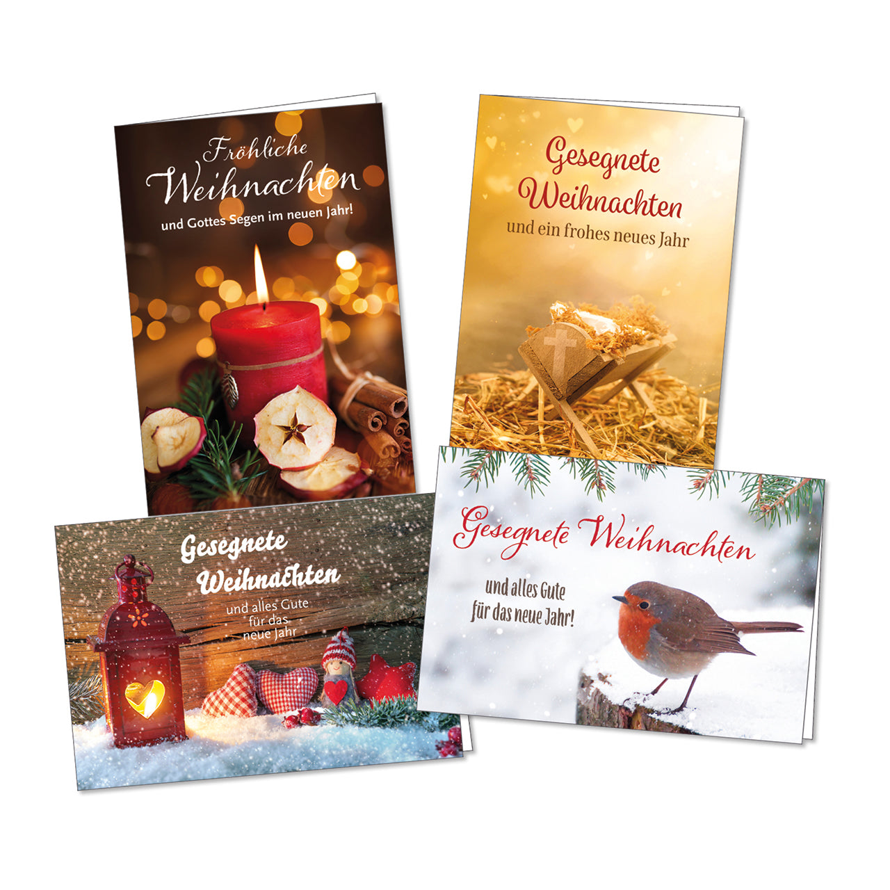 fontis-papeterie-weihnachts-faltkarten-paket-klappkarten-4er-set image 1