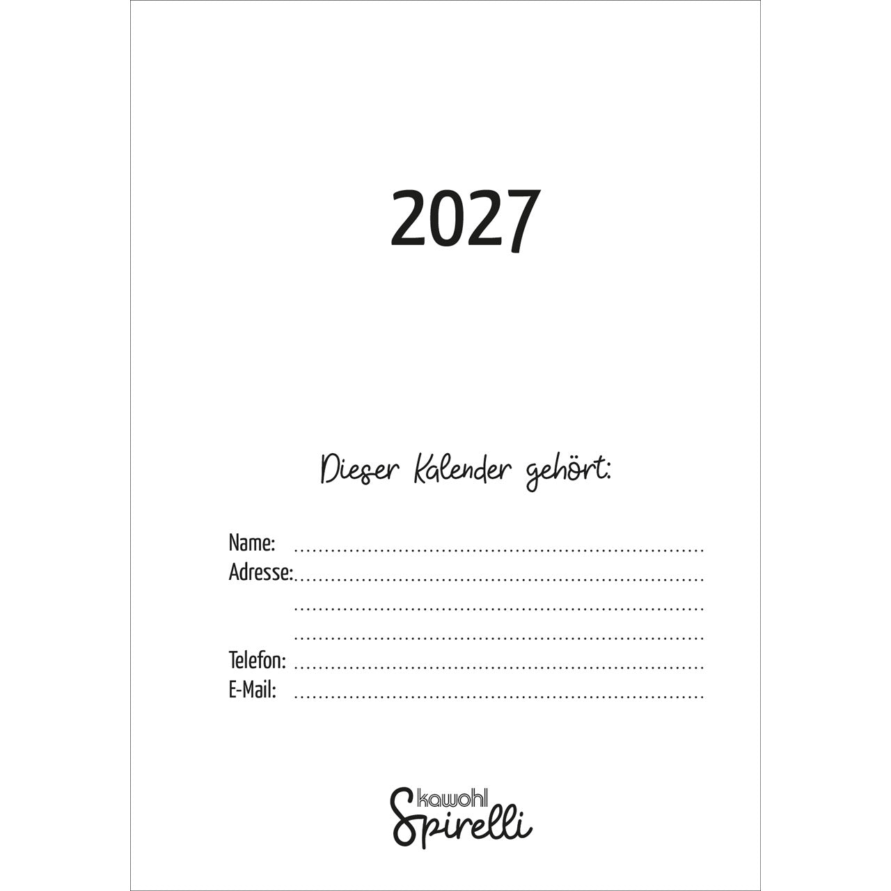 kawohl-ich-bin-dir-immer-nah-spirelli-2027-taschenkalender-wire-o image 4