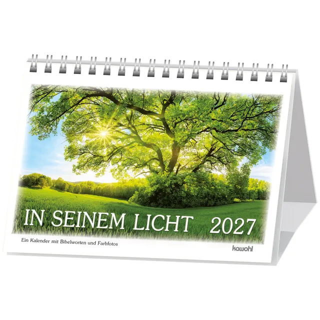 fontis-kalender-in-seinem-licht-2027-aufstellkalender-bibelwort image 1