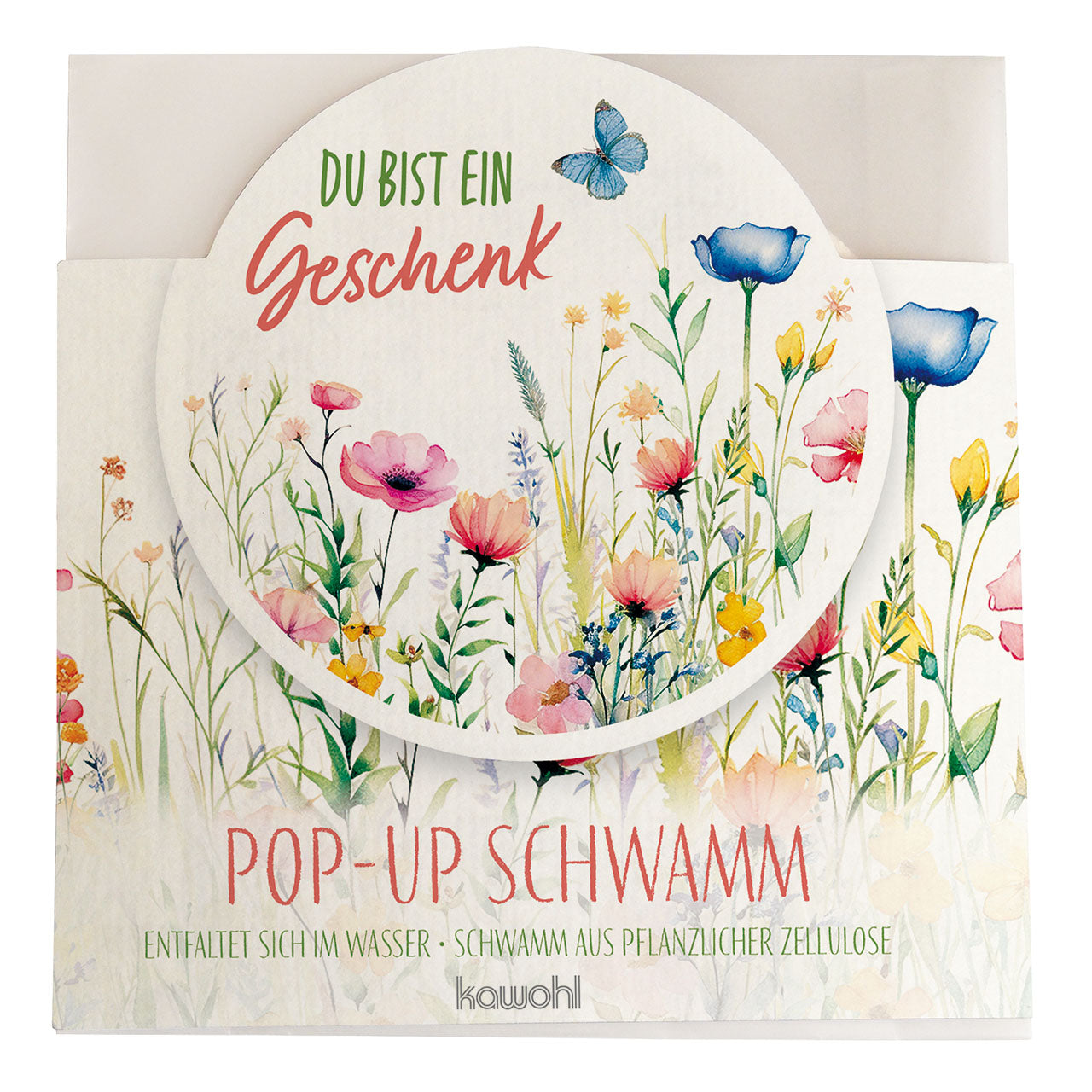 fontis-geschenke-du-bist-ein-geschenk-pop-up-schwamm-10-cm image 3