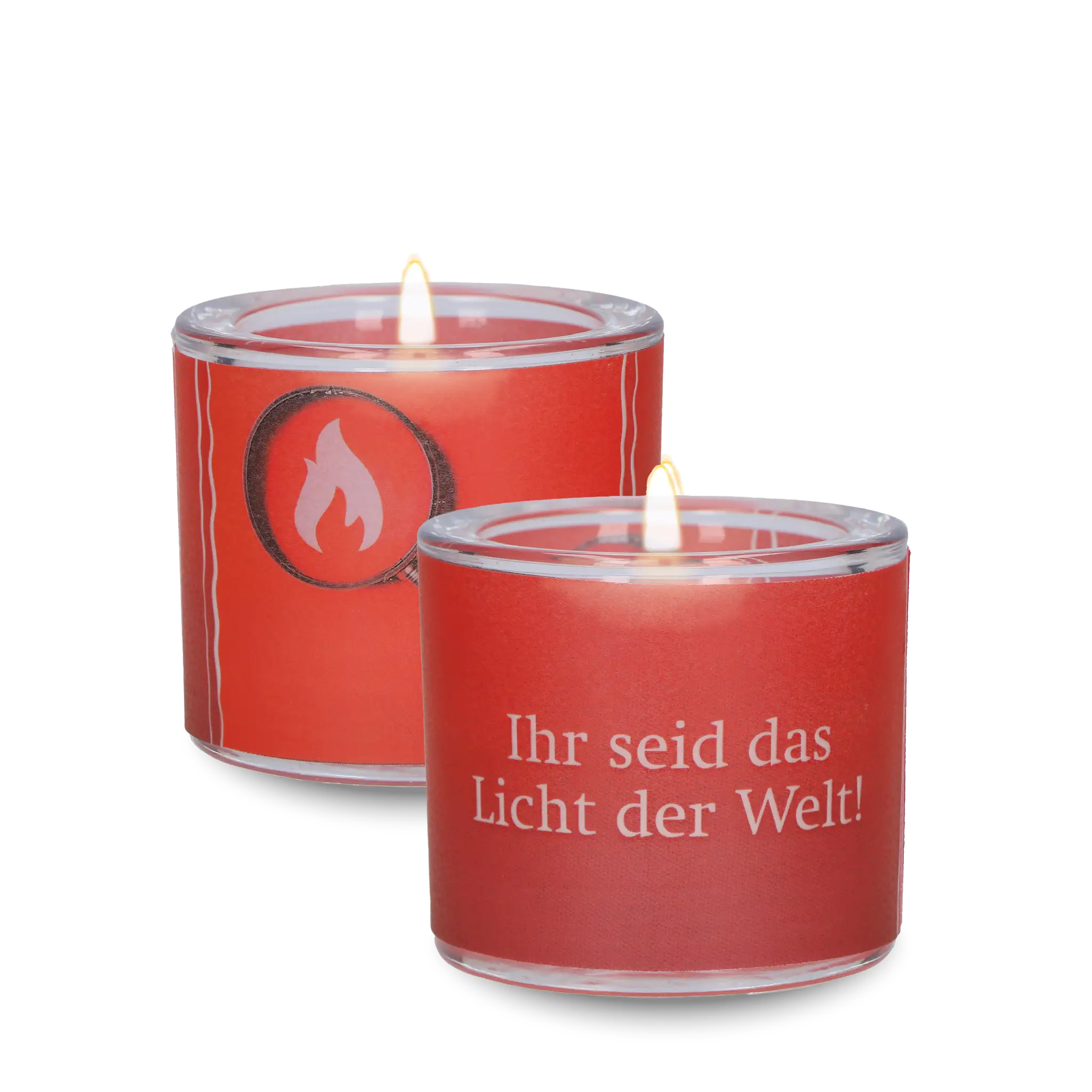 bonifatiuswerk-on-fire-windlicht-glas-mit-teelicht-firmung-6-cm image 1