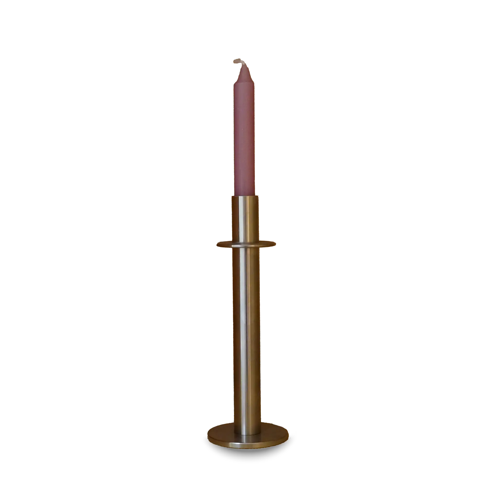 bonifatiuswerk-devotionalien-edelstahl-kerzenst-nder-22-cm-massiv image 1
