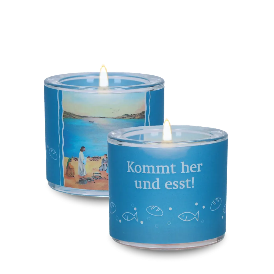 bonifatiuswerk-kommt-her-und-esst-glaswindlicht-kommunion-teelicht image 1