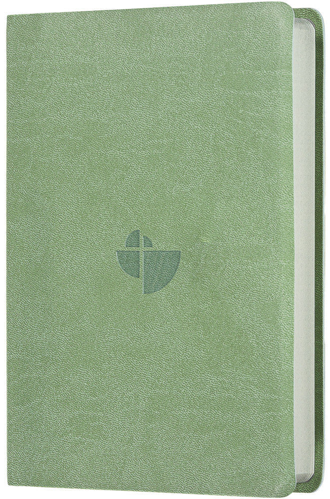 schlachter-bibel-2000-pu-oliv-bibel-grauer-farbschnitt-taschenausgabe image 2