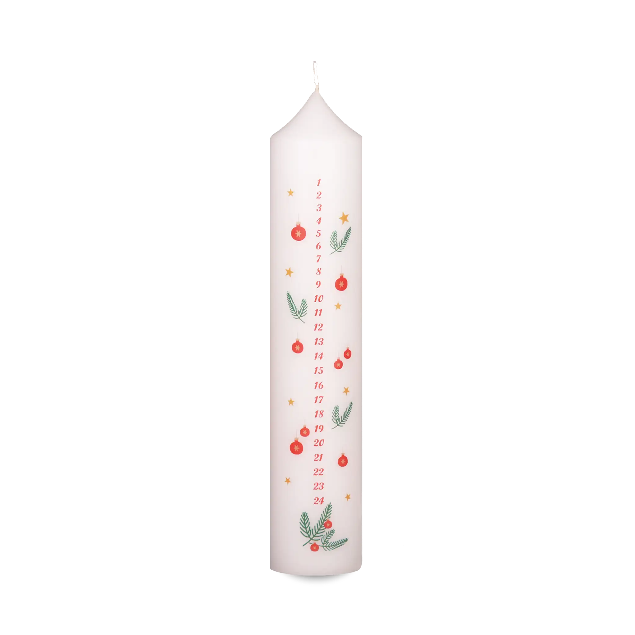 bonifatiuswerk-oh-du-sch-ner-advent-adventskerze-5x25-cm image 1