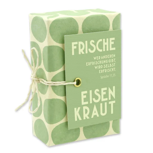 fontis-geschenke-frische-eisenkraut-schafmilchseife-eckig-150-g image 1