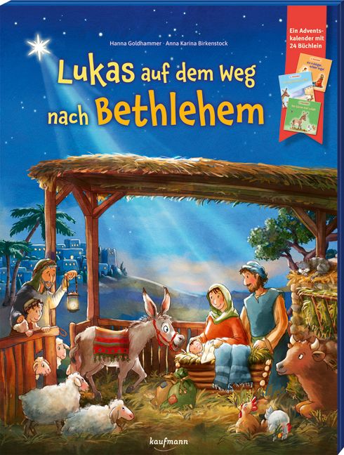 fontis-b-cher-lukas-auf-dem-weg-nach-bethlehem-adventskalender-24-b-cher image 1