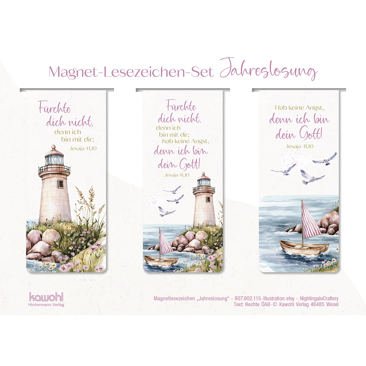 fontis-geschenke-f-rchte-dich-nicht-magnet-lesezeichen-3er-set image 1