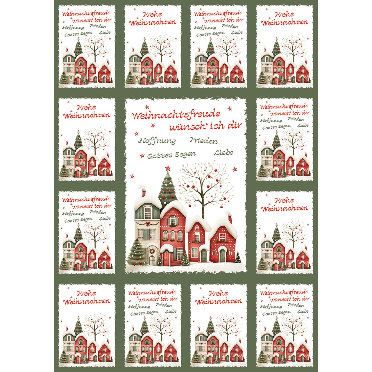 fontis-papeterie-weihnachtsfreude-w-nsch-ich-dir-karten-12er-set image 1