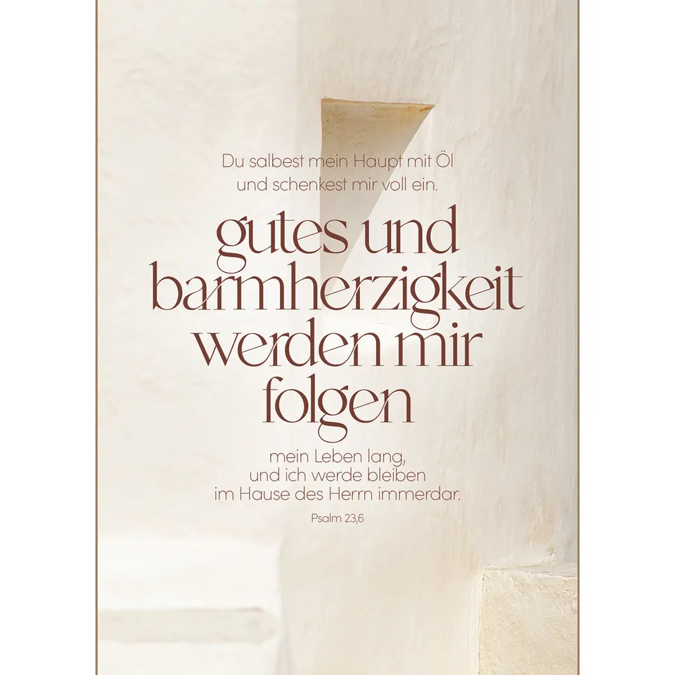 fontis-papeterie-du-salbest-mein-haupt-postkarte-psalm-23 image 1