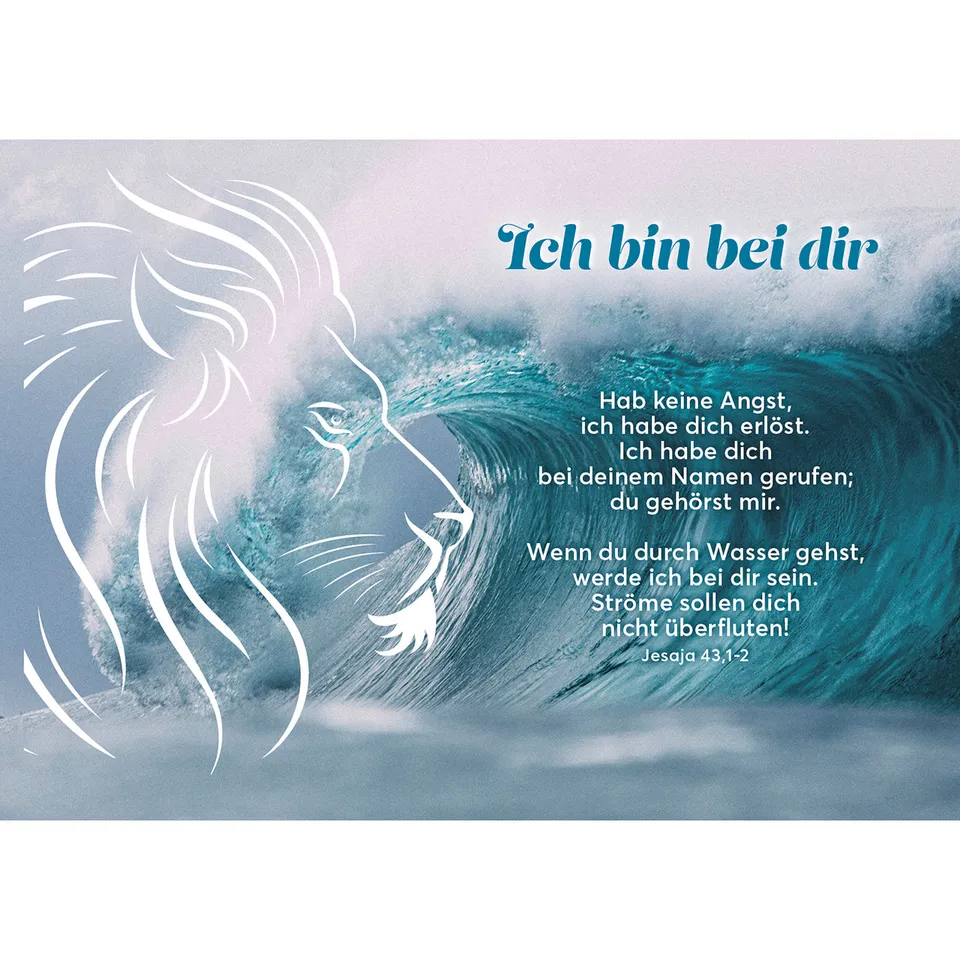fontis-papeterie-ich-bin-bei-dir-postkarten-4er-set-mit-bibelvers image 1