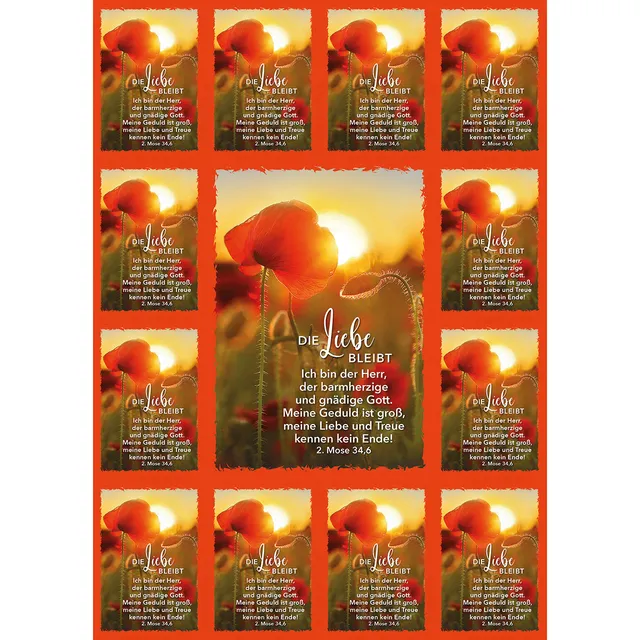 die-liebe-bleibt-aufkleber-gru-karten-4-st-ck-stickerkarten image 1