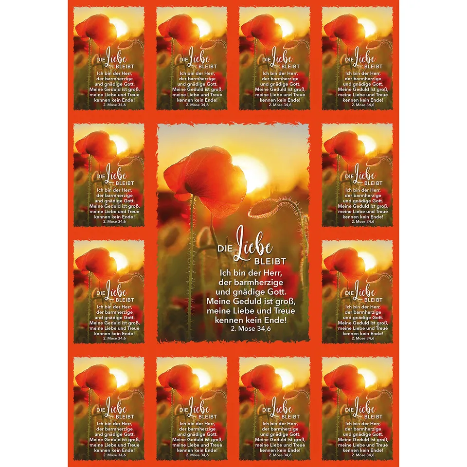 die-liebe-bleibt-aufkleber-gru-karten-4-st-ck-stickerkarten image 1