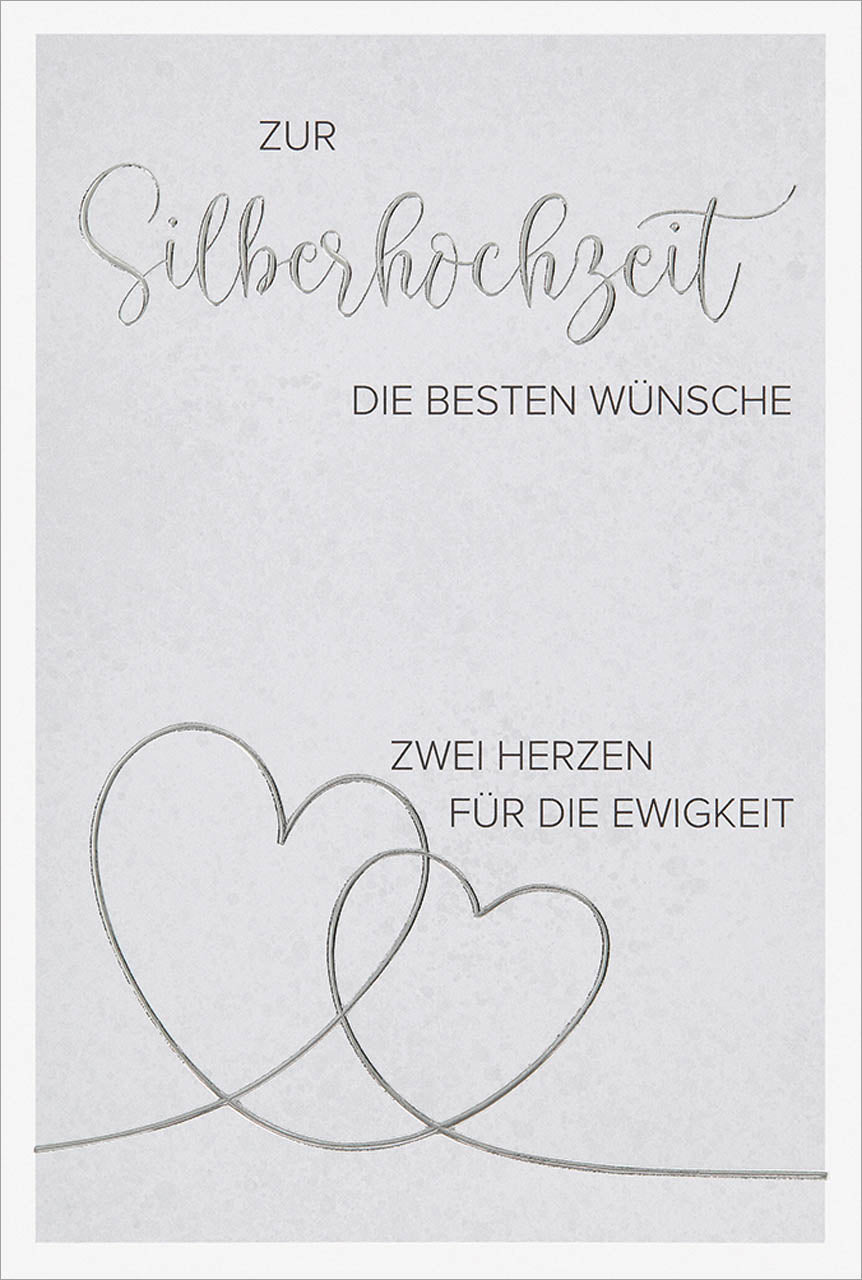 zur-silberhochzeit-faltkarte-silberhochzeit-bolanz image 1