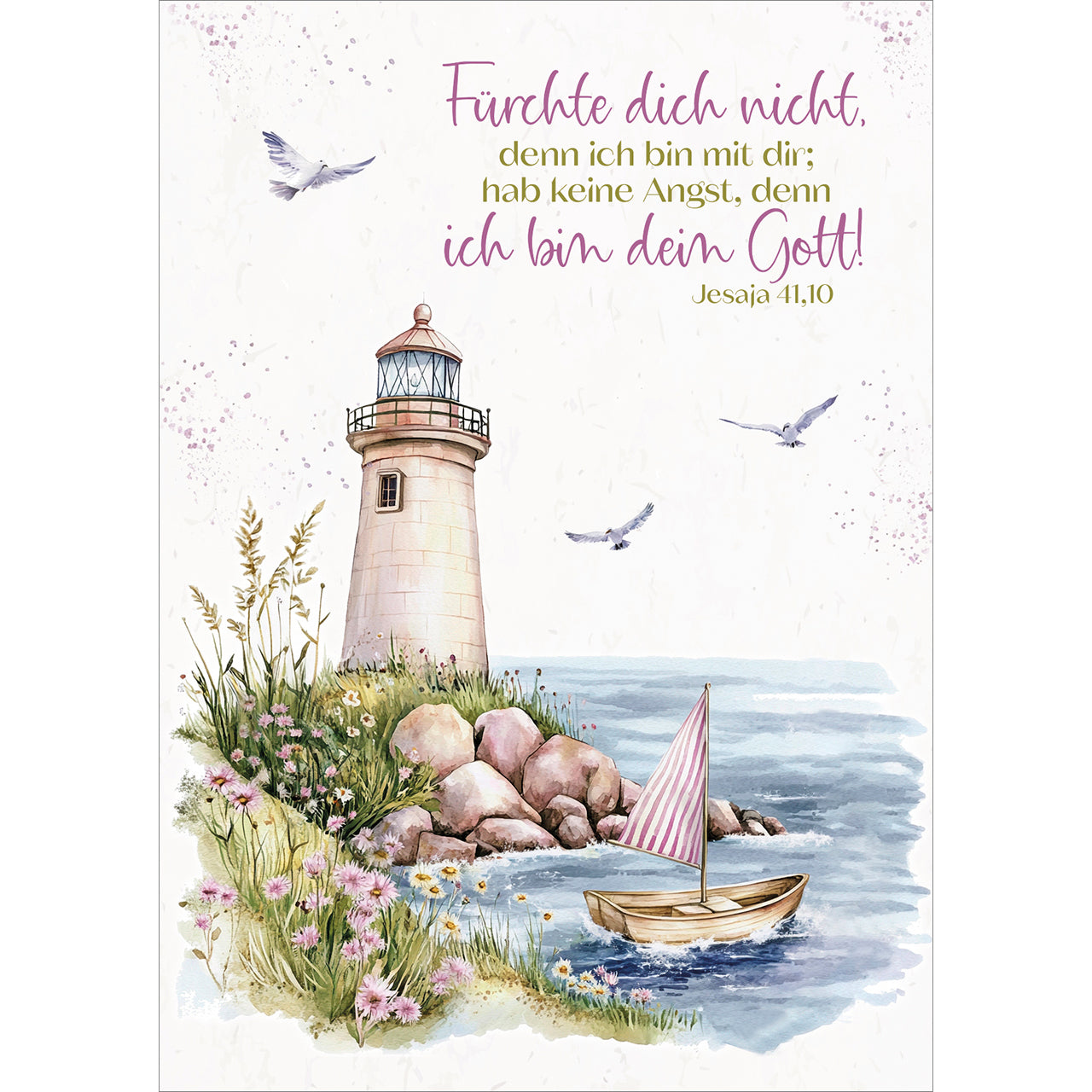 fontis-papeterie-f-rchte-dich-nicht-grafik-postkarten-4er-jahreslosung image 1