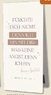 fontis-papeterie-magnetlesezeichen-f-rchte-dich-nicht-jesaja-41-10 image 1
