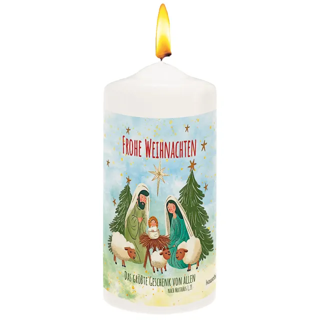 fontis-geschenke-das-gr-te-geschenk-kerze-small-10-cm-weihnachten image 1