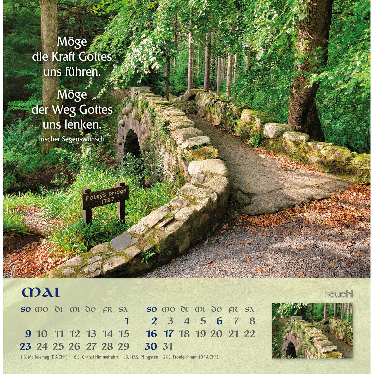 fontis-kalender-m-ge-gott-deinen-weg-segnen-2027-postkartenkalender image 7