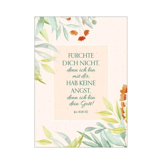 praisent-f-rchte-dich-nicht-postkarte-a6-jahreslosung-2027 image 1
