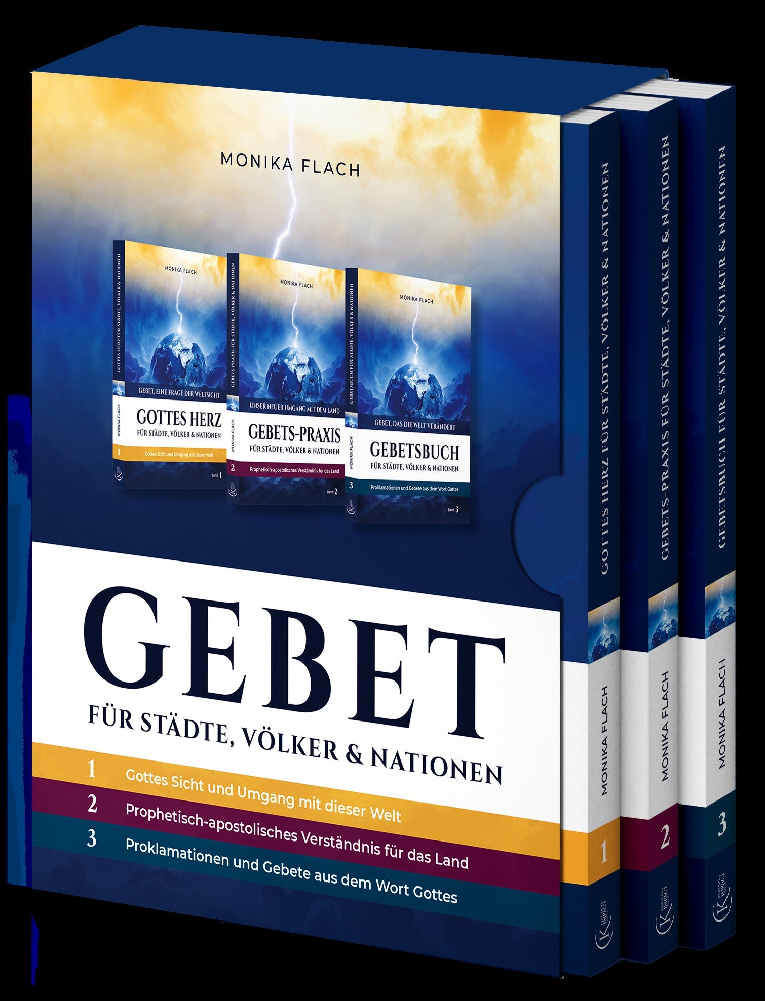 monika-flach-gebet-f-r-st-dte-v-lker-nationen-trilogie-buch-schuber image 1