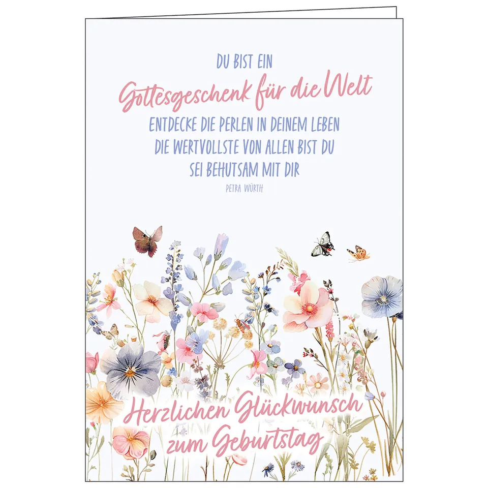 fontis-papeterie-du-bist-ein-gottesgeschenk-faltkarte-geburtstag image 1
