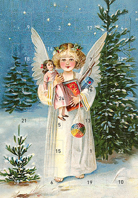fontis-papeterie-stille-nacht-heilige-nacht-adventskalender-karte-nostalgisch image 1