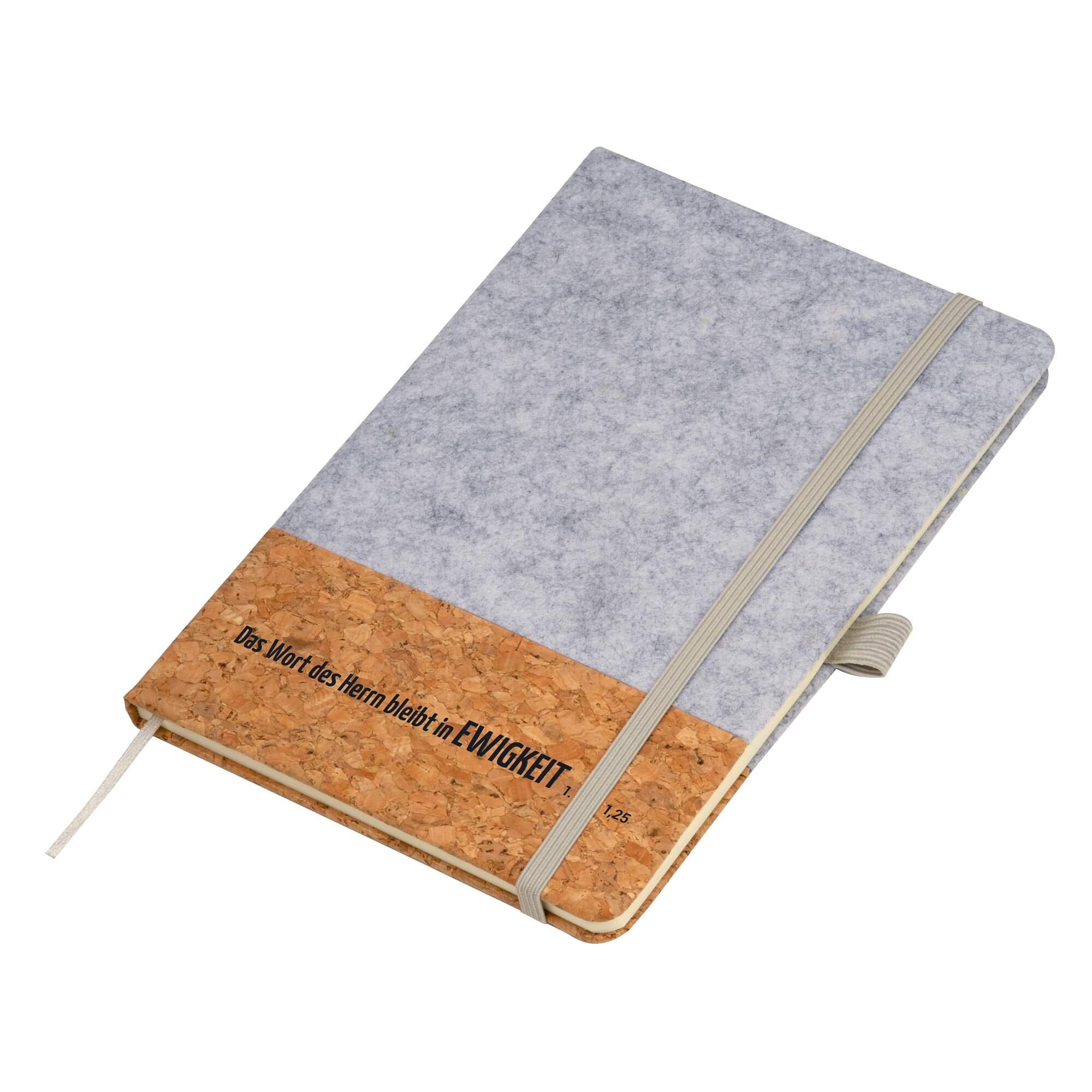 fontis-papeterie-notizbuch-a5-kork-das-wort-des-herrn-bleibt-liniert image 1