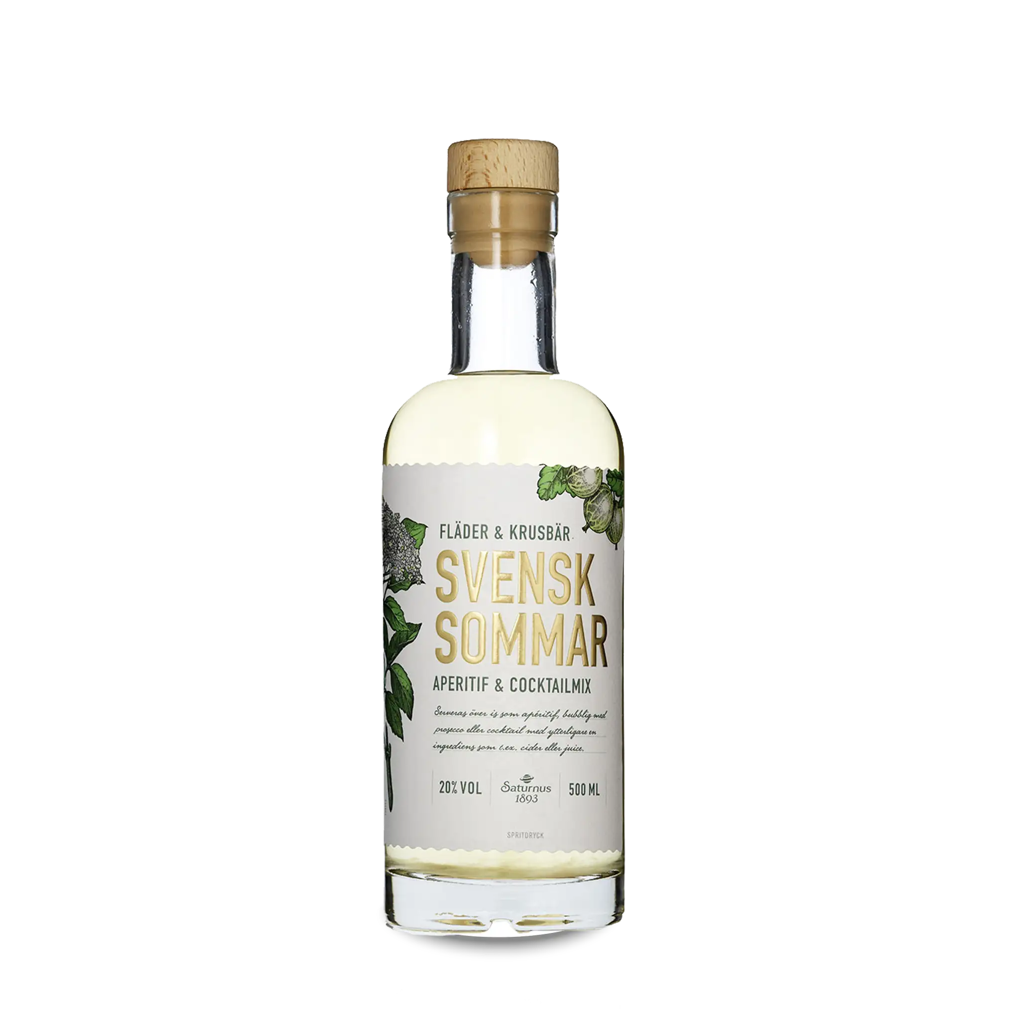 saturnus-svensk-sommar-aperitif-500-ml-stachelbeere-holunder image 1