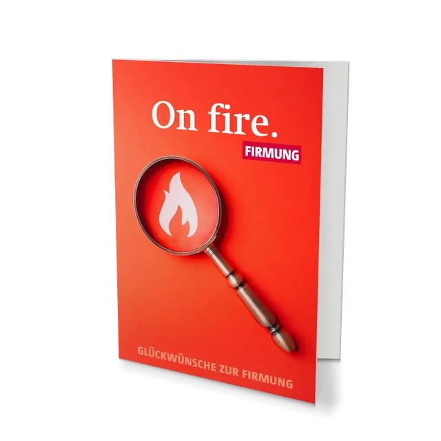 bonifatiuswerk-on-fire-firmkarte-din-a6-mit-umschlag image 1