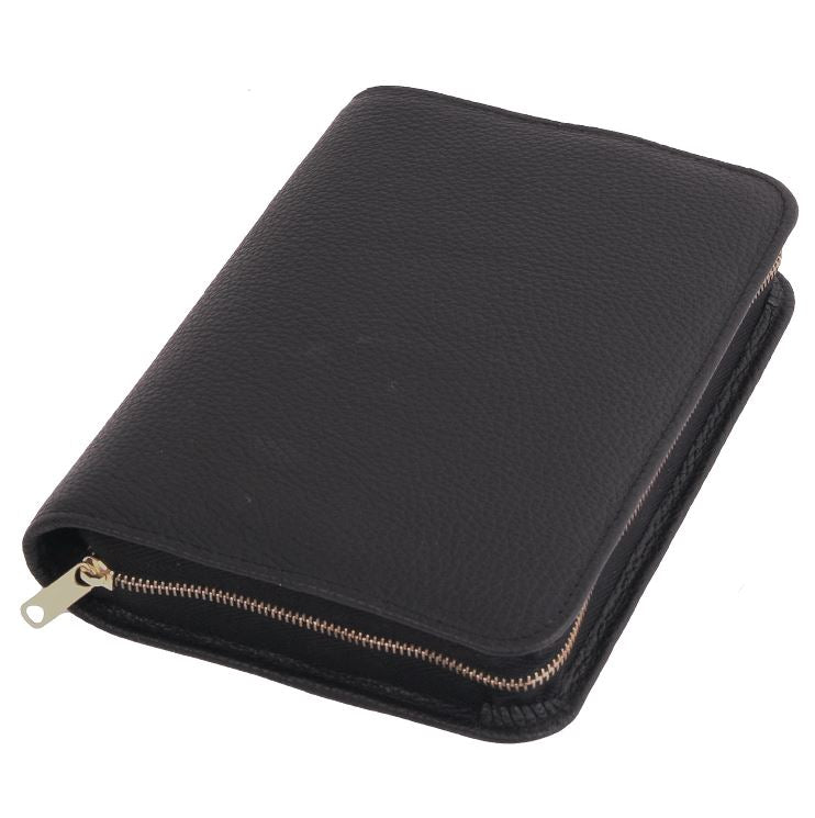 kalos-basic-bucheinband-xl-bibelh-lle-vollleder-schwarz image 1