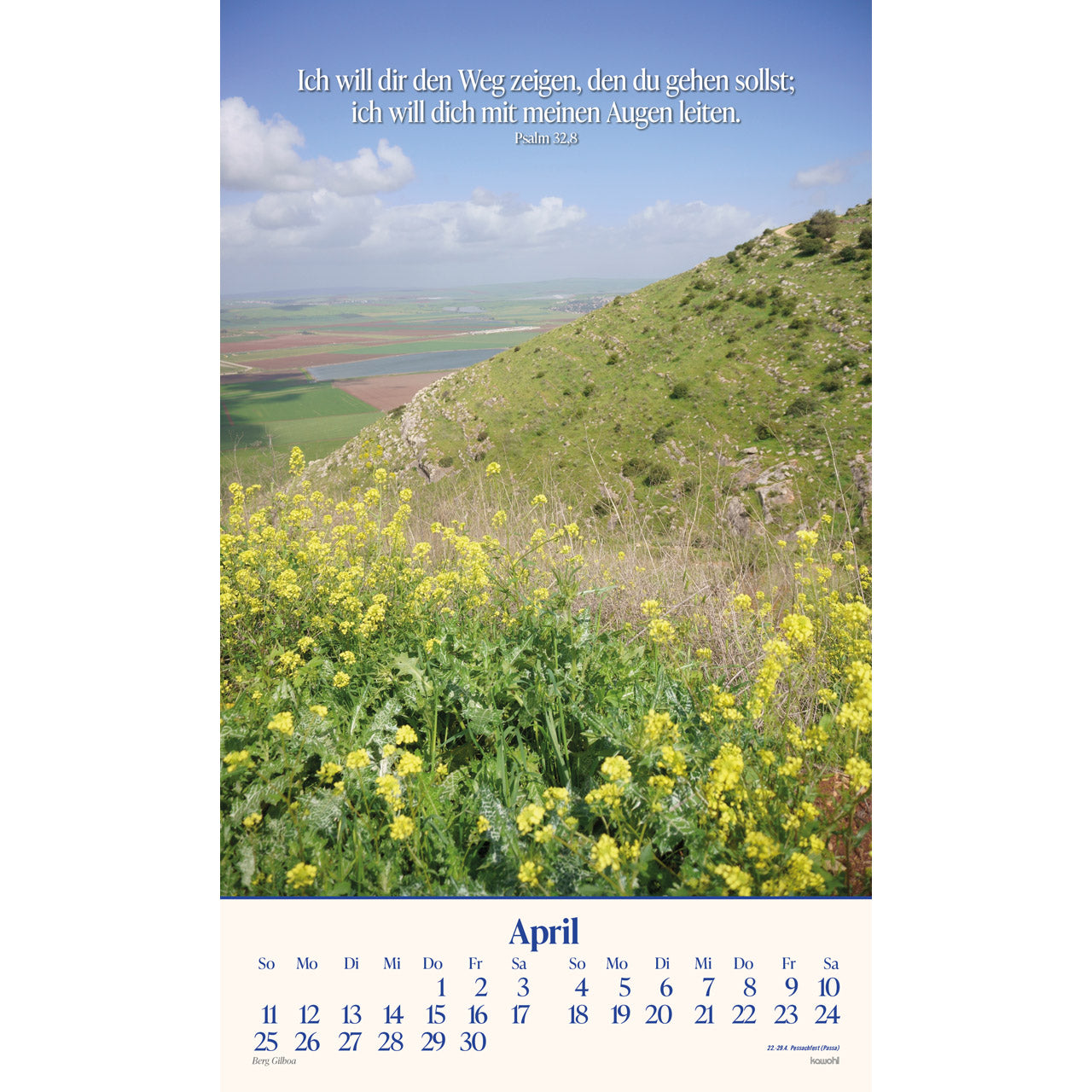 fontis-das-heilige-land-2027-wandkalender-israel-spiral image 6