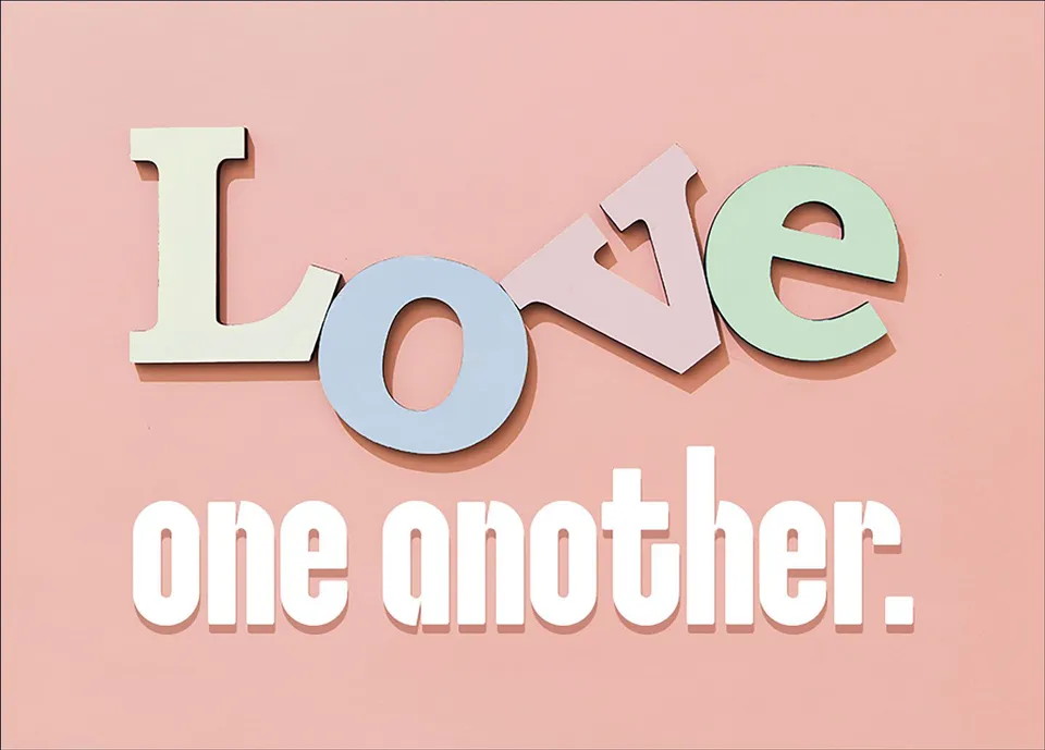 fontis-papeterie-love-one-another-mini-karte-7-4-x-5-2-cm image 1
