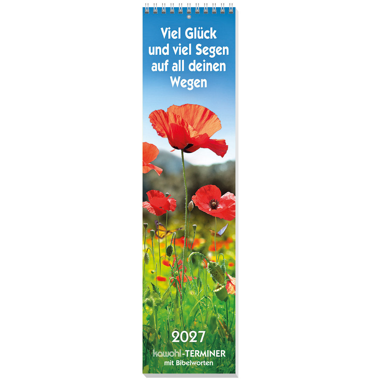 fontis-kalender-viel-gl-ck-und-viel-segen-2027-streifenkalender image 1