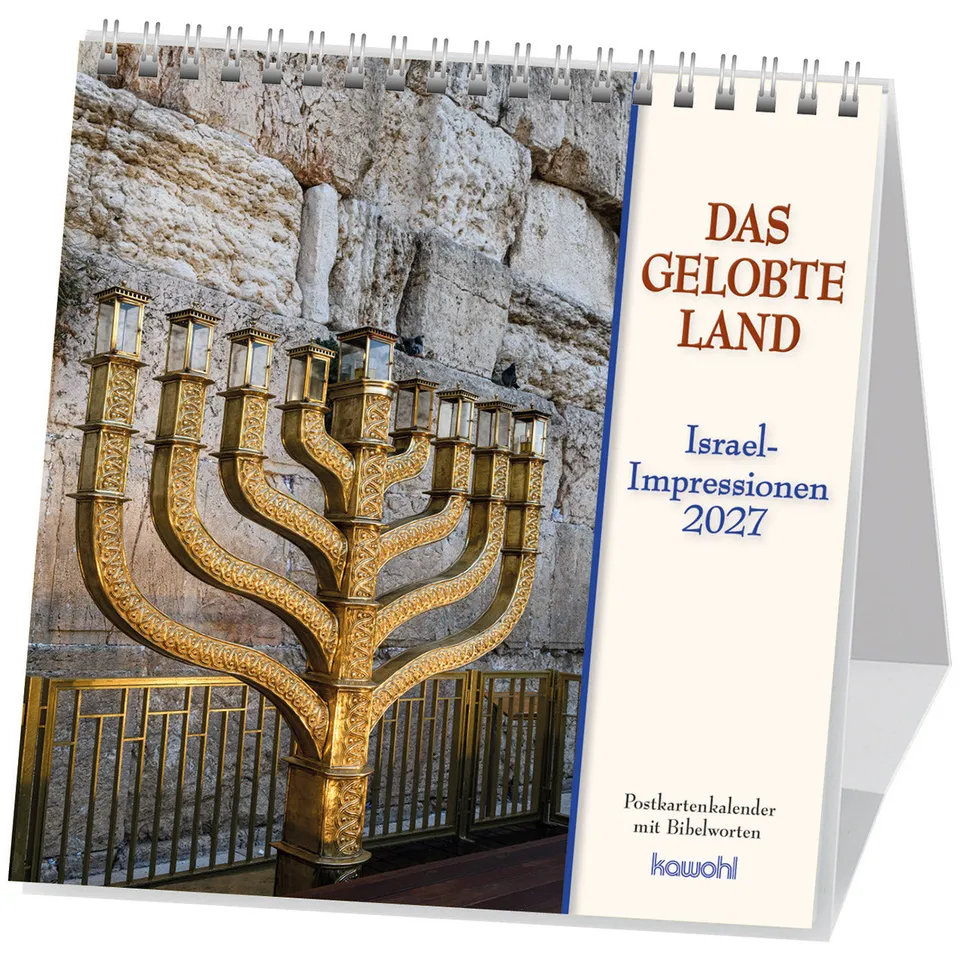 kawohl-das-gelobte-land-2027-postkartenkalender-israel image 1