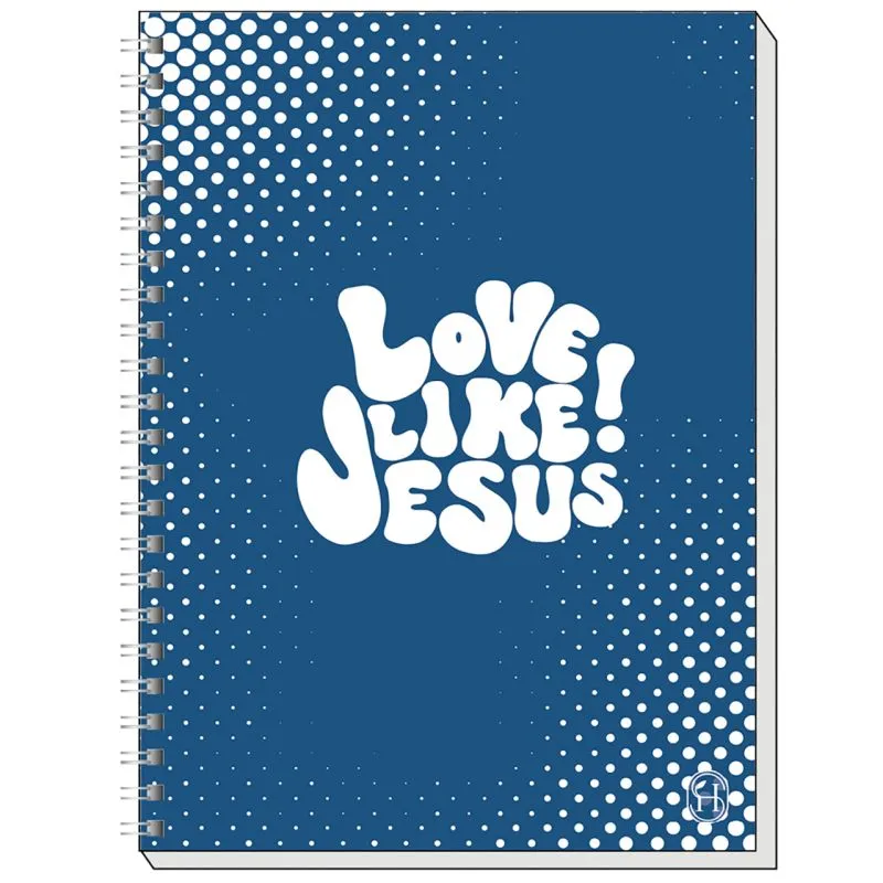 kawohl-love-like-jesus-memoblock-a6-seeds-of-hope-punktraster image 1