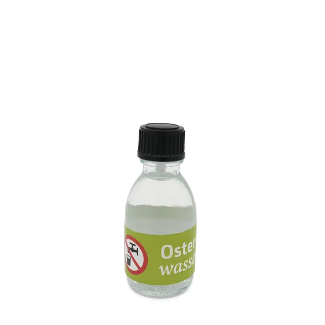 bonifatiuswerk-osterwasser-fl-schchen-mit-weihwasser-glas image 1