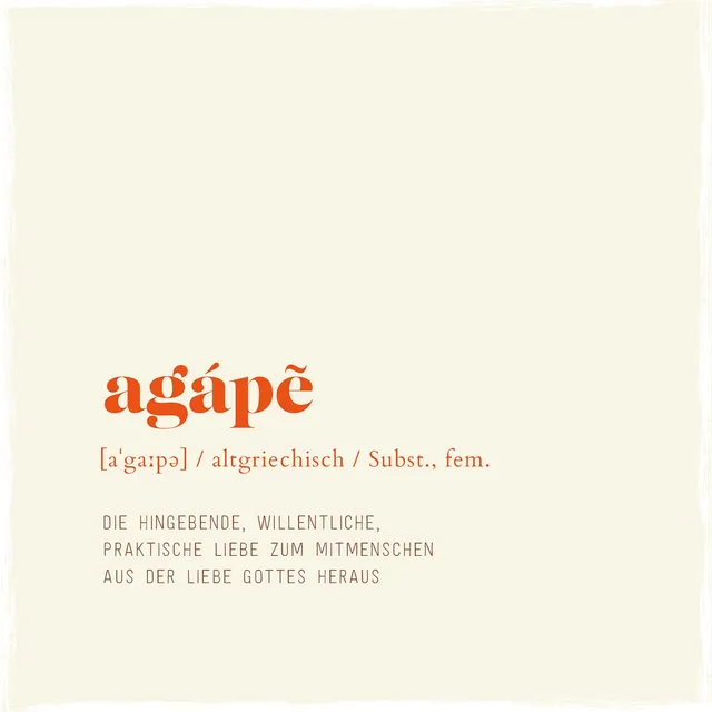 fontis-geschenke-agape-holzschild-beige-13-x-13-cm image 1